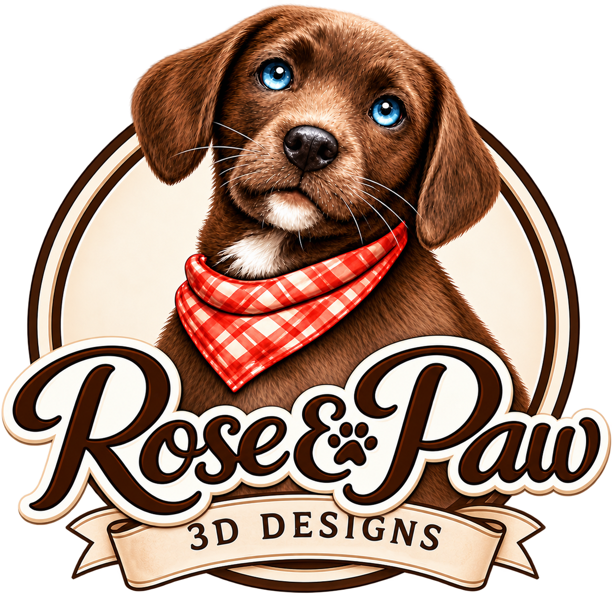 Rose & Paw 3D Designs